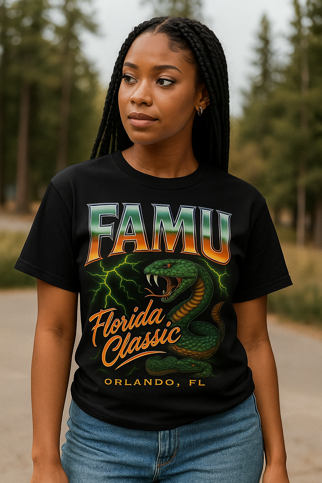 FAMU Rattler Nation Florida Classic T-Shirt
